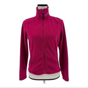 Lauren Ralph Lauren Pink Full Zip Fleece Jacket